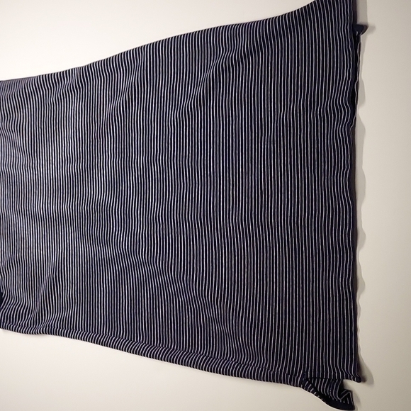 J.Crew Womens Tank Sheath Dress  Blue White Striped Scoop Neck Knit Sleeveless - Picture 3 of 10